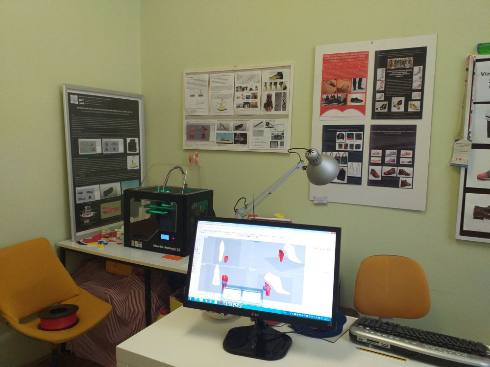 Laboratorij za 3D ispis i dizajn obuće