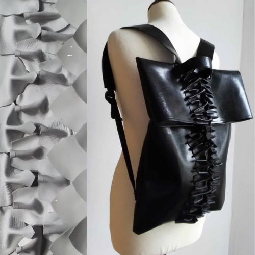 Collection of leather fashion accessories