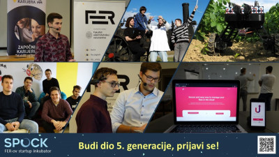 Otvorene su prijave za 5. generaciju FER-ovog startup inkubatora SPOCK