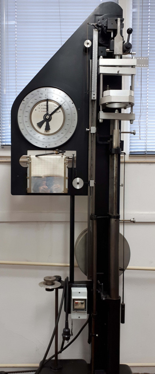 Dynamometer for fabrics - max. 500 kg