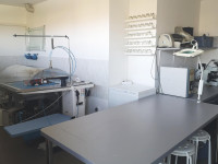 Laboratory for restoration and conservation of textiles and forensic analysis