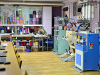 Studio for engineering design and design of yarns, woven fabrics, knitted fabrics, technical textiles and nonwovens