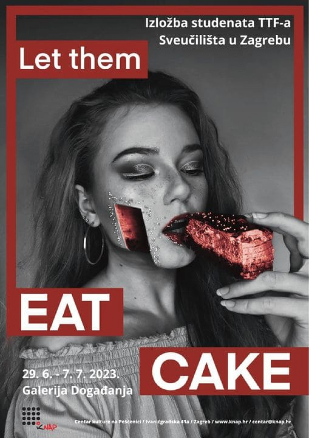 Studentska izložba „Let them eat cake“ u KNAP-u