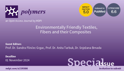 Pozivnica za objavu radova u posebnom izdanju časopisa Polymers (IF 5.0)