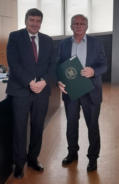 Izv. prof. dr. sc. Željku Kneziću dodijeljena Godišnja nagrada „Rikard Podhorsky“ za 2023. godinu
