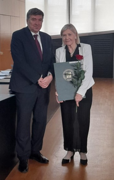 Prof. emeriti Ani Mariji Grancarić dodijeljena Nagrada za životno djelo „Moć znanja“ za 2023. godinu