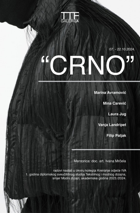 Izložba Crno Naslovna fotografija