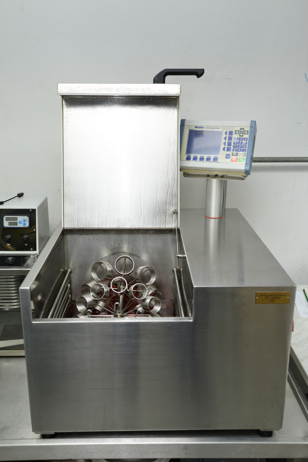 Apparatus for wet finishing and dyeing Mathis TTF