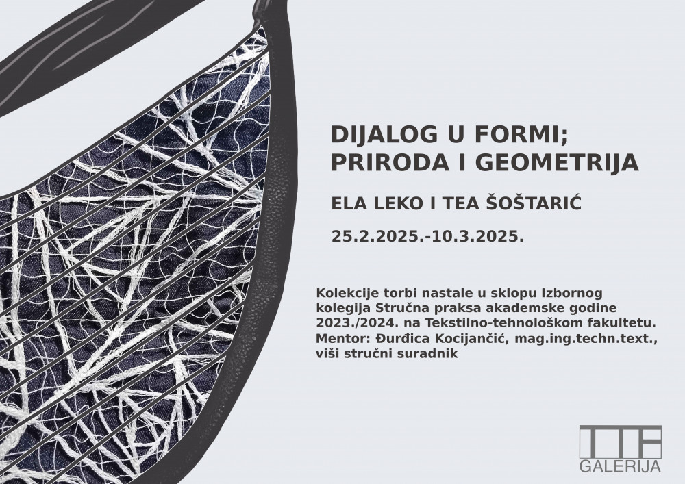 TTF Galerija -  DIJALOG U FORMI; PRIRODA I GEOMETRIJA