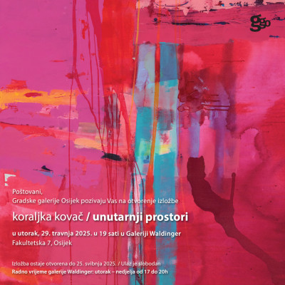 Izložba “Unutarnji prostori” u Galeriji Walding