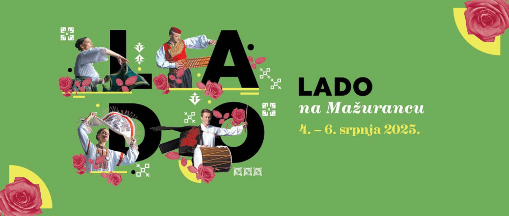 Suradnja Ansambla LADO i Tekstilno-tehnološkoga fakulteta u okviru festivala “LADO na Mažurancu“ 2025.