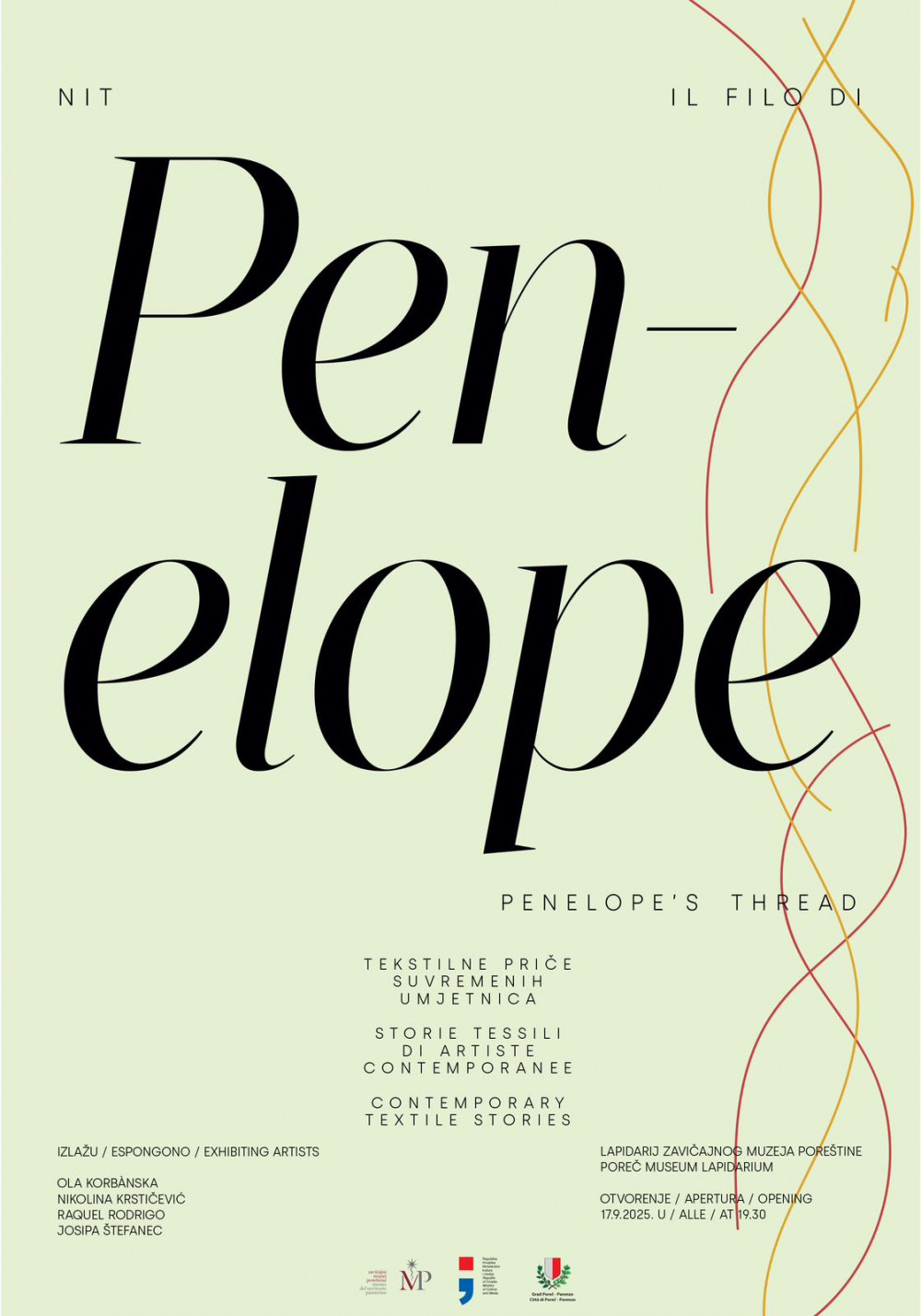 Skupna izložba NIT PENELOPE - Tekstilne priče suvremenih umjetnica