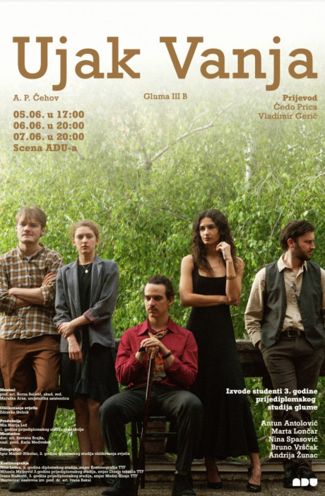 Ispitna predstava Ujak Vanja- suradnja TTF-a i ADU-a