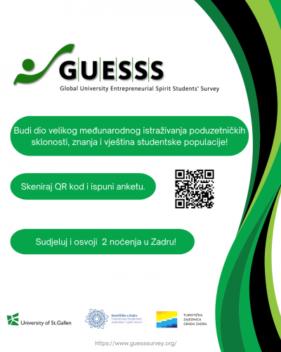 Poziv studentima za sudjelovanje u međunarodnom istraživanju  GUESSS 2025.