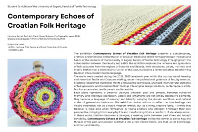 Otvorenje izložbe studenata TTF-a na CEEPUS Winter School Design Week 2025