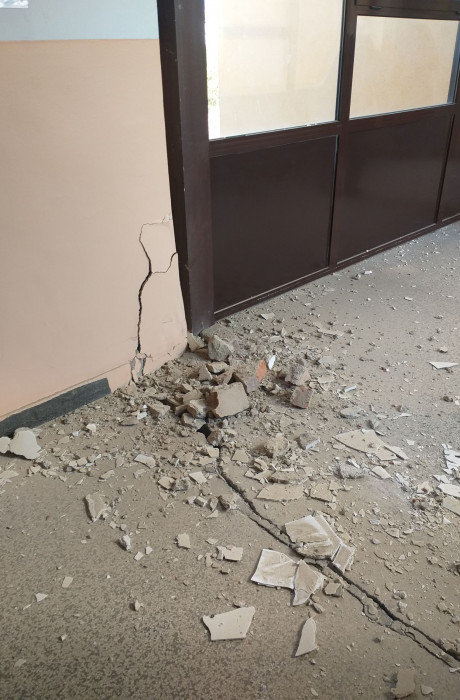 Oštećenja zgrade nakon potresa 3